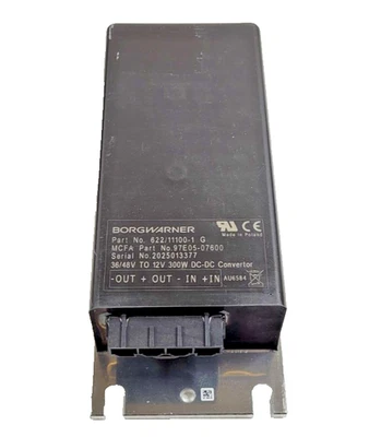 BORGWARNER SEVCON 622/11100-1 G DC - DC CONVERTER 36V/48V - 12V - 300W NEW