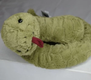 Jellycat Stevie Schlange Stofftier grün Plüsch bunt schrullig Reptil Neu 30 Zoll - Bild 1 von 3