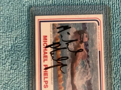 На карточке авто Майкла Фелпса распространяется семьей и производится в Мэриленде. - Изображение 1 из 3