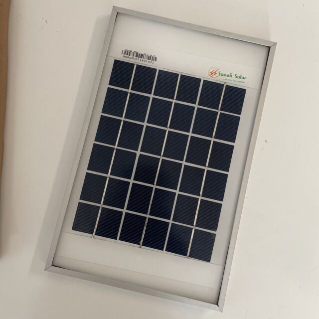 Panel Solar 5w 12v, Cargador Solar Portátil Células Solares, Mini Paneles  Solares Impermeables Exteriores Carga 9-12v, Accesorios Energía Solar,  Juguetes, Envío Gratis, Devoluciones Gratuitas