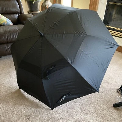MRTLLOA Automatic Open Golf Umbrella 68 Inch XLG Oversized Black Case w/handle
