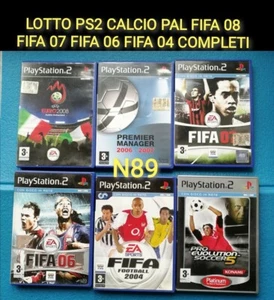 PS2 Lotto giochi a scelta prezzo FISSO FIFA 08 FIFA 07 FIFA 06 FIFA 04 Pro 5 - Foto 1 di 2
