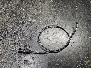 1981 Honda CM400E CM400 E original FRONT CHOKE CABLE with MOUNTING BRACKET - Picture 1 of 16
