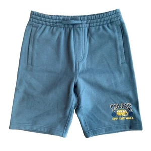 Brand New Vans Boys Get There Fleece Shorts Bluestone M(10-12) - Picture 1 of 1