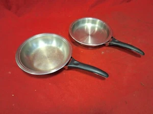 2 × AMC Pfanne Topf Induktion 1,1 Liter / 1,3 Liter - Bild 1 von 7