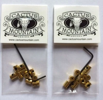 20 Nuevos Pin Keepers/Cerraduras de Bloqueo Motociclista Pin Cerraduras/Ahorradores con Llave Allen ¡ORO! Foto 1 de 3