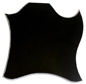 Custom For US Gibson SG Standard Blank No Screws Guitar Pickguard,5 Ply Black - Picture 1 of 5