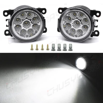 Luz antiniebla LED IZQUIERDA+DERECHA para Ford Focus Fiesta Mustang Ranger Figo Edge Foto 1 de 4
