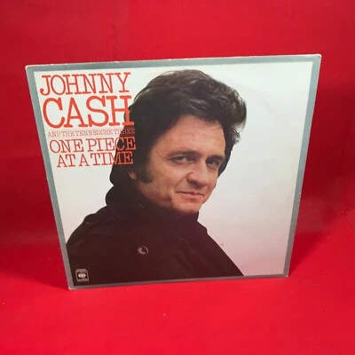 JOHNNY CASH & THE TENNESSEE THREE One Piece At A Time 1976 UK vinyl LP record - Image 1 of 4