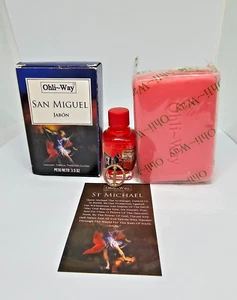 SAN MIGUEL ARCANGEL / SAINT MICHAEL THE ARCHANGEL KIT PARA PROTECCION - Picture 1 of 4
