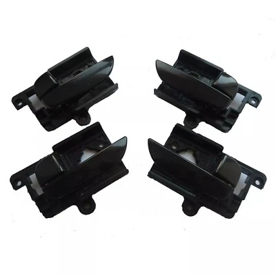 Manija interior interior delantera trasera izquierda derecha para Hyundai Elantra Fit 07-10 4 piezas Foto 1 de 4