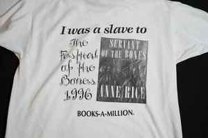 VTG 1996 Gothic City Anne Rice (Servant Of Bones) Single Stitch, XLarge T-Shirt - Picture 1 of 9