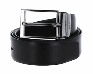 JOOP! cinturón Adjustable Coll. Belt 3,5 CM W80 Black-D`Brown - Imagen 1 de 4