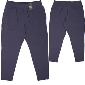 Pantalones UNDER ARMOUR Elastizados Tejidos - 2XL - NUEVOS - Pantalones Ligeros Púrpura Pizarra - XXL - Imagen 1 de 5