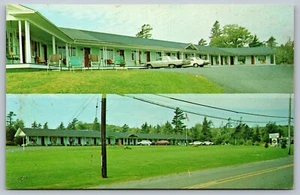 Edenbrook Motel Route 3 Bar Harbor Maine ME Vintage Multiview Old Postcard B30 - Picture 1 of 3