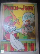 Punch And Judy rare early book ( no writing on original ! )  Nice condition v ra