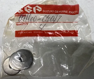 NOS OEM SUZUKI REAR COWL FRAME COVER MOUNTING WASHERS SET OF 4 GSXR 600 750 1000 - Picture 1 of 1