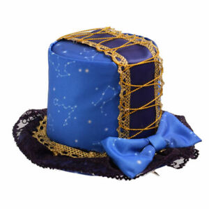 Lolita Girls   Blue Mini Hat Hair Clip  Sweet Starry Stars Headwear