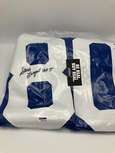 Steve Largent Signed Jersey PSA/DNA Seattle Seahawks Autographed HOF 95 (NEW) XL