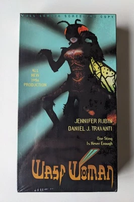 Wasp Woman - 1995 - VHS - Sealed - Screening Copy - Screener - Image 1 of 4