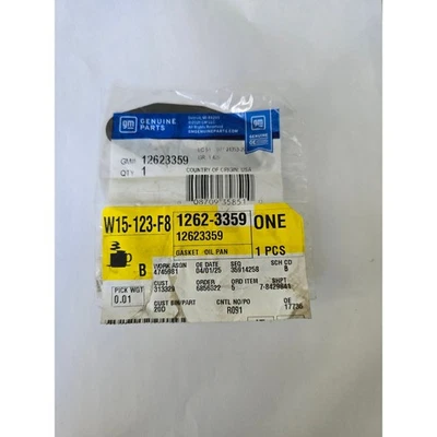 12623359 GM OEM Oil Cooler Adapter Gasket - Image 1 of 4