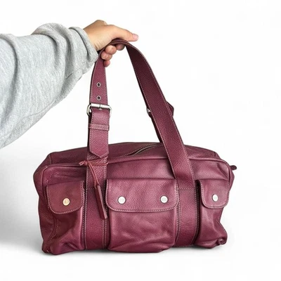 Cartera de hombro Sigrid Olsen de cuero granulado  Foto 1 de 4