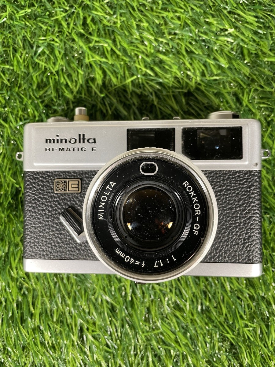 ミノルタ MINOLTA HI-MATIC E シルバー Minolta Hi-Matic E - Minolta's 'Difficult' Second Electro