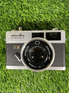 Minolta Hi-Matic E Rangefinder 35mm Film Camera 40mm F/1.7 Not Tested - Picture 1 of 6
