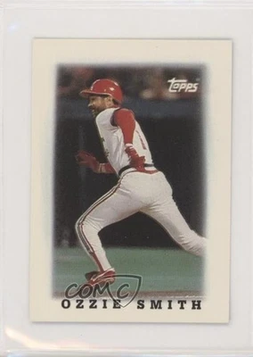 1988 Topps League Leaders Minis Ozzie Smith #72 HOF - Image 1 of 2