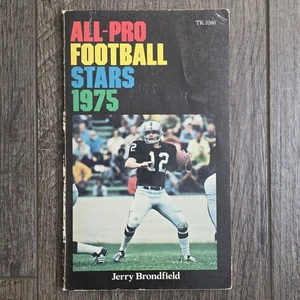 All-Pro Football Stars 1975 Jerry Brondfield Scholastic Vintage NFL Book - Bild 1 von 8