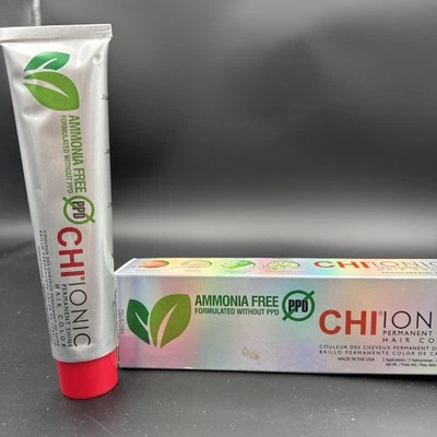 Nuevo Color de Cabello Brillo Permanente CHI IONIC “Rojo Natural Oscuro Rubio 50-7R” Foto 1 de 4