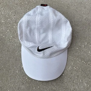 Gorra de Colección Nike Panel de Malla Blanca y Negra Tailwind Correr Ciclo Eminem Años 90 - Imagen 1 de 9