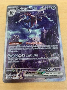 POKEMON TCG WHITE FLARE HYDREIGON EX SECRET ILLUSTRATION RARE CARD 169/086 - Picture 1 of 5