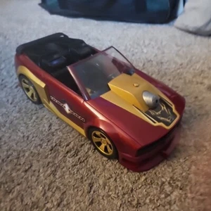 2008 Iron Man Sports Car 12in Action Figure Vehicle Hasbro Toy Mustang - Picture 1 of 9