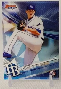 ⚾️2017 bowman's best JOSE De LEON (rookie) baseball card #12⚾️ *Rays* *Twins* - Picture 1 of 2