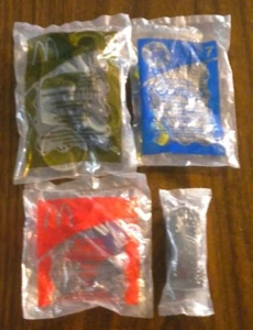 4 MCDONALDS HAPPY MEAL TOYS HOT WHEELS CAR, ALEIN CROSSER, GIJOE MOTORCYCLE, CAR - Picture 1 of 7