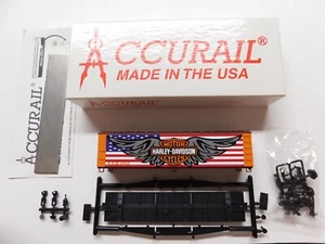 KIT TREN REFRIGERADO 40' ESCALA HO PERSONALIZADO PRECISIÓN MOTOCICLETAS HARLEY-DAVIDSON (N) - Imagen 1 de 18