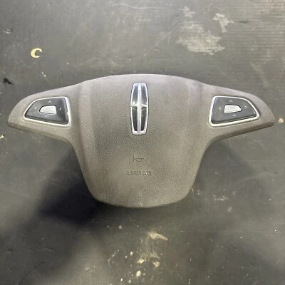 ✅2013 2014 2015 2016 Lincoln MKZ izquierda izquierda derecha marrón volante bolsa de aire OEM Foto 1 de 4
