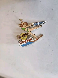 Hard Rock Cafe COZUMEL 2003 SPRING BREAK PIN Water Ski Girl Limited 1000 - Picture 1 of 3