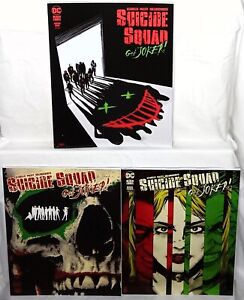 SUICIDE SQUAD Get Joker #1 - 3 Jorge Fornes Variant Cover B DC Black Label