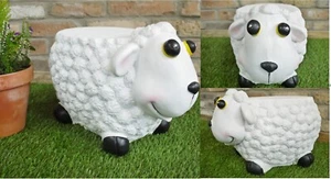 Sheep Stool Garden/Patio Feature Outdoor Ornament W 40cm present - Picture 1 of 8