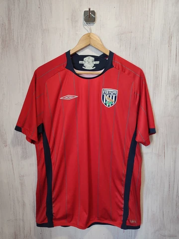 West Bromwich Albion 2009 2010 away Sz L Umbro football shirt jersey soccer kit Cover
