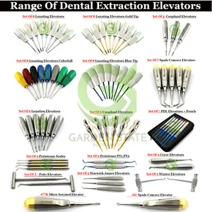 Dental Luxating Elevators Coupland Tooth Root Extraction PDL Periotome Luxation - Picture 1 of 103