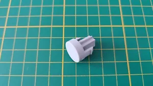 Bouton power gris pièce détachée console Nintendo Gamecube DOL-001 JPN #C99 - Foto 1 di 2