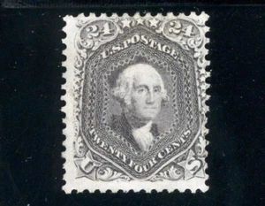 USAstamps Unused FVF US Serie of 1862 Washington Scott 78 NG SCV $950 - Picture 1 of 2