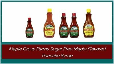 Maple Grove Farms Sugar Free Low Calorie Syrup For Pancakes And Waffles • 12.32€