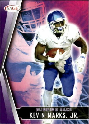 2022 SAGE #34 Kevin Marks Jr. Purple - Image 1 of 2