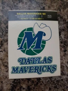 1980-81 Fleer NBA Basketball Stickers Dallas Mavericks Team (Puzzle Back) Ver 2 - Picture 1 of 2