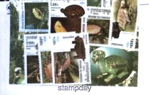 CAMBODIA 2000 #1917-22 & 25 S/S & SET TURTLES SEALS MARINE LIFE MNH -S2379-4 - Picture 1 of 1