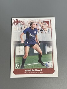 Maddie Elwell 2022 Parkside Paramount NWSL /749 Rookie RC #21 Washington Spirit